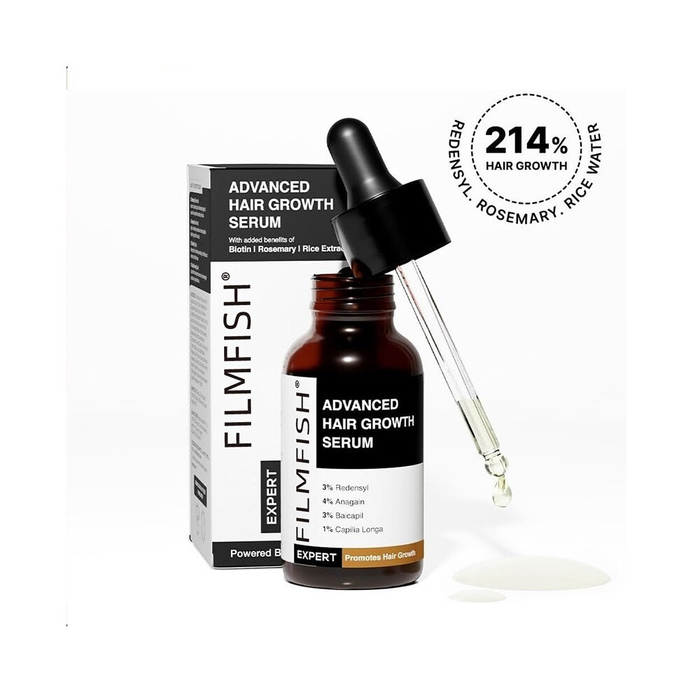 Advanced Rosemary Hair Growth Serum Rosemary, with Biotin | Hair growth & Hair fall control serum for Women & Men