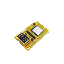 2024 LED Display 3-in-1 Mini PCI-E LPC PC Analyzer Tester Post Card with Error Code Table for Laptop Compatibility