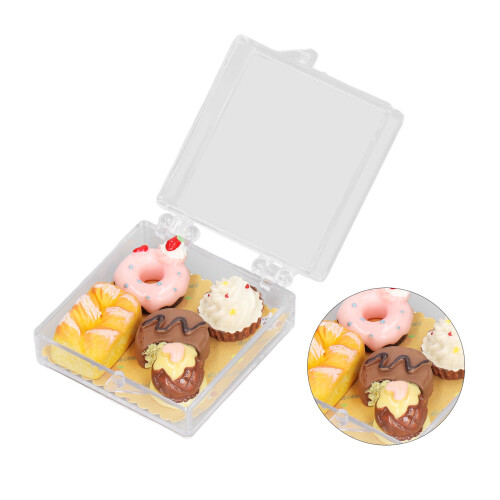 1:12 Conjunto de postres en miniatura para casa de muñecas Tipo A 2