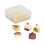 1:12 Set de postres en miniatura para casa de muñecas Tipo B 2