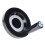 Machine Handwheel Solid Handle Back Corrugated for Label Printing Machine 10mm 63mm Black Durable Replacement Part 1