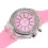 Female Children LED Back Light Quartz Round Watch 10