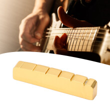 42mm vorgebohrte Nuss für 6-String-Akustikgitarre, Nuss zum Austausch, Saiteninstrument-Accessoire