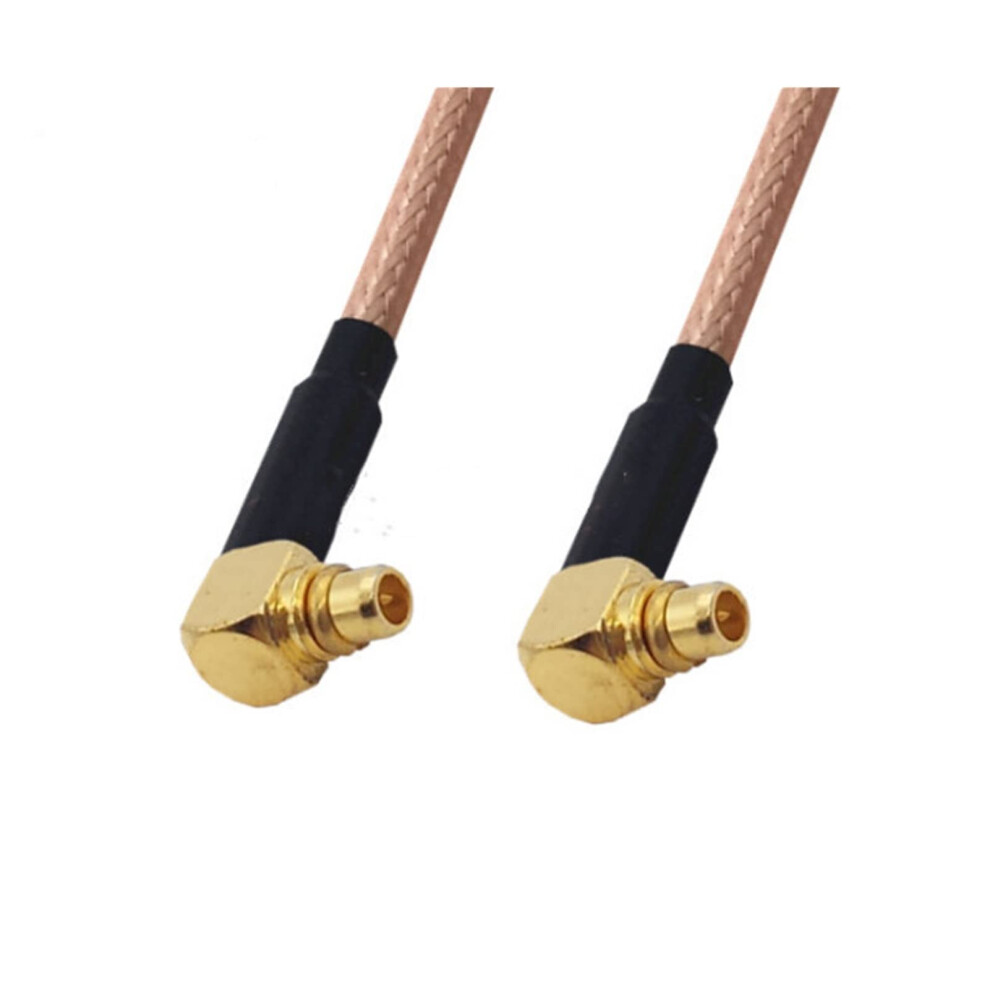 RG316 Cable SMA to MMCX Adapter 90 Degree Right Angle Male Female Jumper 0.1m Pigtail Nut Connector 9MMCXM-MMCXM-image-OPC-PJNHVYJ-NEW