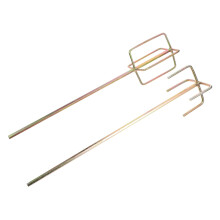 Electric Drill Stirring Rods 2pcs Hexagonal Head Paint and Mud Mixer Easy to Use Portable for DIY Projects
