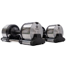 FORGEX 24kg Premium Adjustable Dumbbells 1kg Increments (3-24kg) Pair