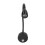Dimmable 3W RV & Car Interior Reading Light 10-30V Black Chrome 16
