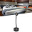 Dimmable 3W RV & Car Interior Reading Light 10-30V Black Chrome 10