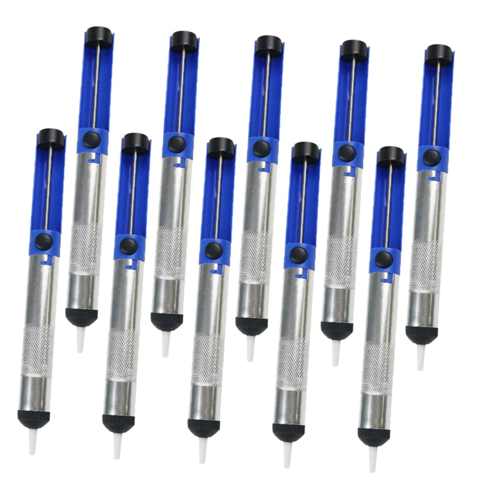 Sturdy Desoldering Pump Vacuum Solder Sucker Set 10Pcs For Electronics Repair Tv Computer Circuit Board Cleanup 6947110174631