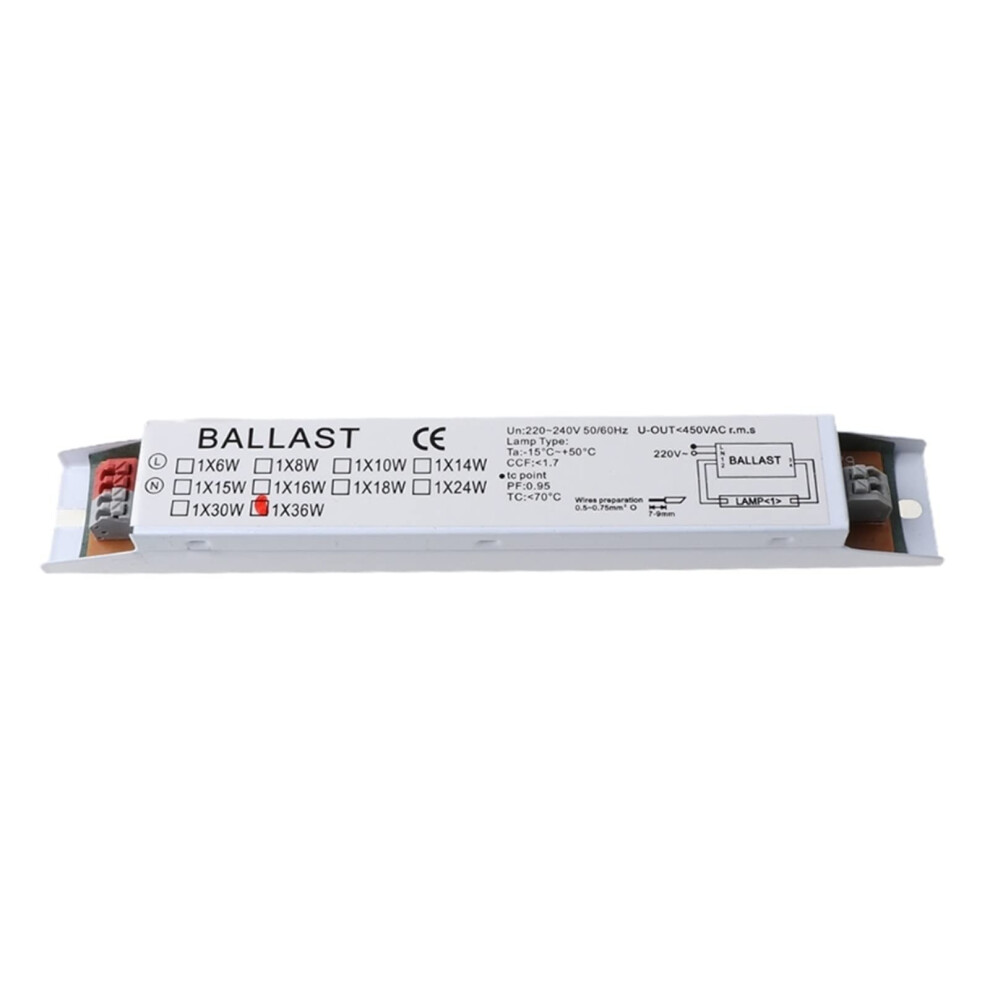 220-240V AC 36W T8 Electronic Fluorescent Lamp Ballast for Wide Voltage Compatibility, Energy Efficient Lighting-image-OPC-PJNHYCB-NEW