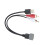 Cable de retención para puerto USB USB+2RCA Cube/Juke/Versa 9