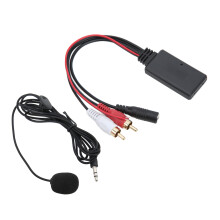 Adaptador Bluetooth 2RCA AUX IN ABS 5.0 Manos Libres