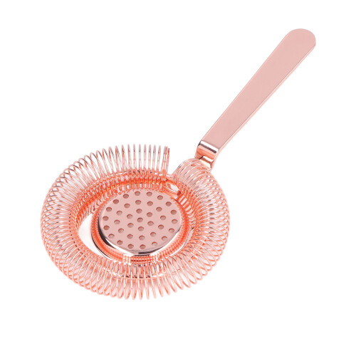 Roségoldenes Edelstahl-Bar-Sieb – Feinfilter 1