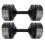 FORGEX 24kg Premium Adjustable Dumbbells 1kg Increments (3-24kg) Pair 2