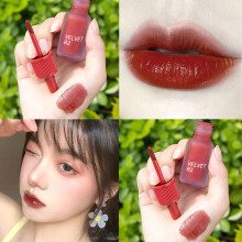4g Flüssiger Lippenstift Langanhaltend Hochpigmentierte Farbpigmente Mattes Lippenfarbdye für Schüler Mädchen