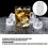 Handbetriebene Eiskruste, klare, rostfreie, multifunktionale manuelle Eiskruste für Zuhause, Küche transparent 5