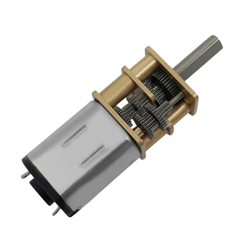Ga12-N20 Dc Miniature Metal Pinion Gear Motor 3V 6V 12V Low Speed 5Rpm 7Rpm 10Rpm 15Rpm 20Rpm 30Rpm 40Rpm 6947110175591
