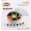 Indian Spice Tin Plastic Masala Dabba 7 Spice Box Spoons Storage 4