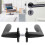 Entry Door Handle Lock Locking Lever Handle Set 10