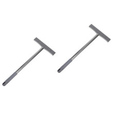 2pcs Handheld Sign Holder Rods for Welcome Signs, Durable Card Pole Display Stands, Replacement Safety Sign Brackets