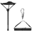 Folding cane, tripod stool, adjustable seat height, pole, adjustable seat, folding stool, folding chair with pole 1