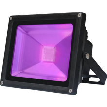 UV-zwartlicht, 20W LED-spot IP66 waterdicht paars licht, 395-400 nm zwartlichteffectverlichting, geschikt voor feesten en aquariums
