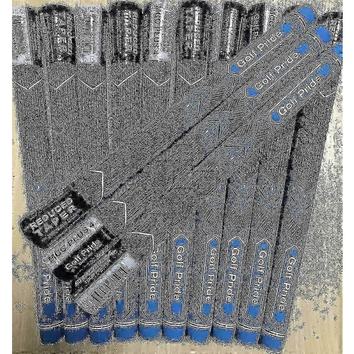 （Blue)10Pcs Golf Pride MCC PLUS 4 Golf Grip Standard Size 2