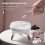 (EU Plug) Jellyfish Essential Oil Diffuser, Unique Jellyfish Aromatherapy Humidifier with 7 LED Colors, Compatible 5