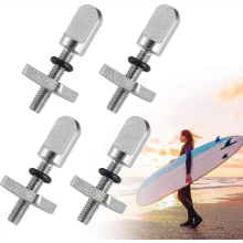 stuks Sup Fin-schroeven, Surfboard Fin-schroeven met kunststof doos, Vervangende set roestvrijstalen vin-schroeven, Accessoires voor