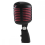 Microfone vocal profissional clássico retrô dinâmico, microfone swing de metal, compatível com Live Per e karaokê. 4
