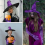 Όμορφα καπέλα μάγισσας, κοστούμια, ελαφριά καπέλα, unisex προσωπικότητα, καπέλο μά 5