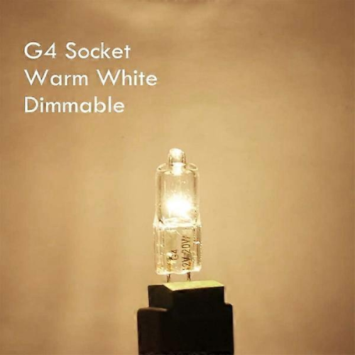Halogenlampen G4 20W 12V - Warmweiß - 20 Stück 2