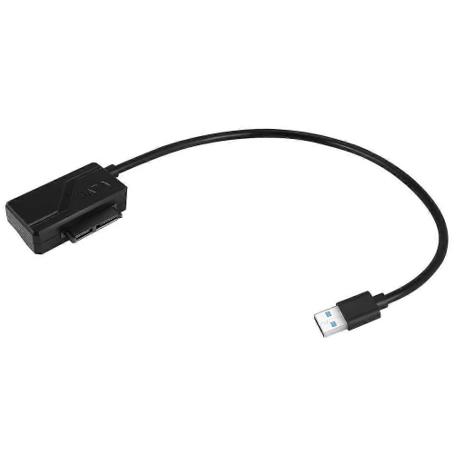 Προσαρμογέας/μετατροπέας USB 2.0 σε Mini SATA II 7+6 13 ακίδων συμβατός με μονάδες CD/DVD ROM Sliml 2