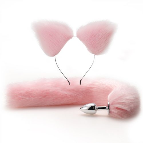 Μεταλλικό Μασάζ Pink Fox Thailand και Fox Ears, Role Playing Cosplay 2
