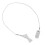 A675 Portaudífonos de nylon con clip y cordón 3