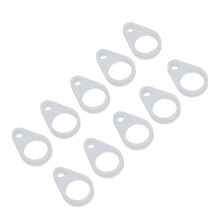 10 Stück Silikon-Schlaufenclip für BTE-Hörgeräte
