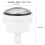 Bathtub Spa Plastic 9 Hole Air Jet Air Nozzle 2