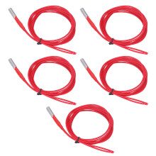 5 Stück 12V 40W Patronenheizer Edelstahl Kupfer Heizrohr für 3D-Drucker 6x20mm
