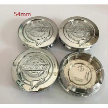 (54 mm silberne Kappe) 4 Stück 54 mm 64 mm Chrysler 300c Auto-Emblem Radmitte Radkappen Abzeichen Abdeckungen Rad St