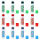 12Pcs Large Livestock Marking Crayons Red Green 9
