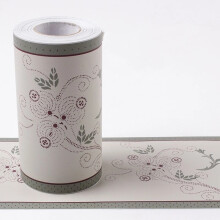 (1018) 10m Self-adhesive Waist Line Wallpaper Wall Border.Stickers Skirting Baseboard