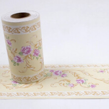 (1026) 10m Self-adhesive Waist Line Wallpaper Wall Border.Stickers Skirting Baseboard