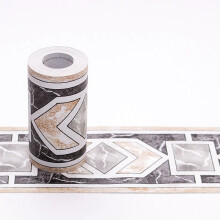 (2007) 10m Self-adhesive Waist Line Wallpaper Wall Border.Stickers Skirting Baseboard