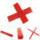 10pcs set 7 * 150mm Colorful Hot Melt Glue 10