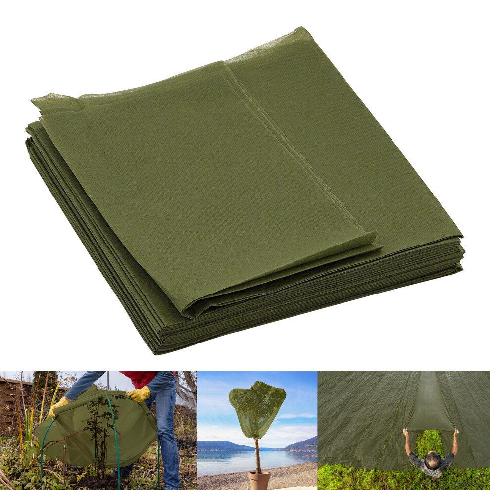 Geezy Garden Fleece Frost Blanket For Plants 1X10m Winter Plant Protection Cover