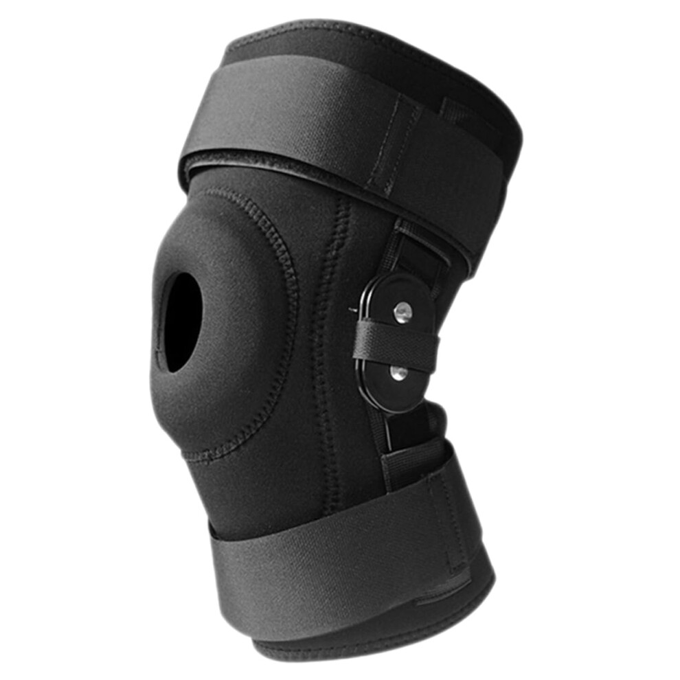 Sports Knee Pads for Men Adjustable Compression Volleyball Kneepads with Hinged Support Brace for Enhanced Stability-image-OPC-PJNJRSC-NEW