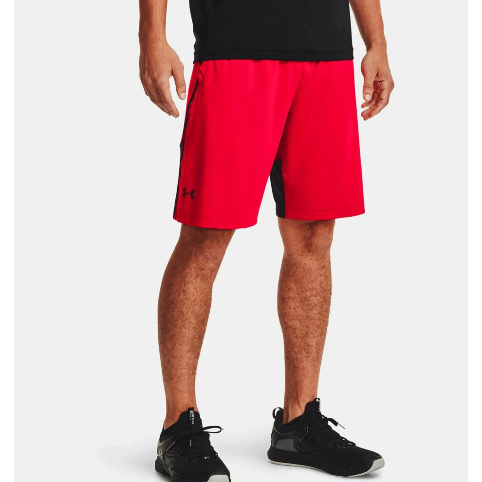 Under Armour (Xl) Raid 2.0 Men's Red Shorts Sportswear