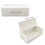 White Bread Bin Large Capacity Countertop Bread Storage Container with Door 13