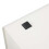 White Bread Bin Large Capacity Countertop Bread Storage Container with Door 4
