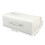 White Bread Bin Large Capacity Countertop Bread Storage Container with Door 7